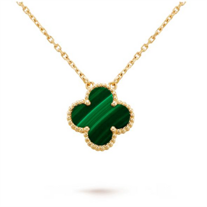 Gold Leaf Clover Necklace