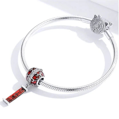 Chinese Prosperity Lantern Dangle Charm