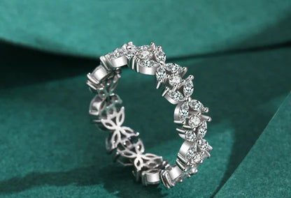 Floral Crown Sparkle Ring