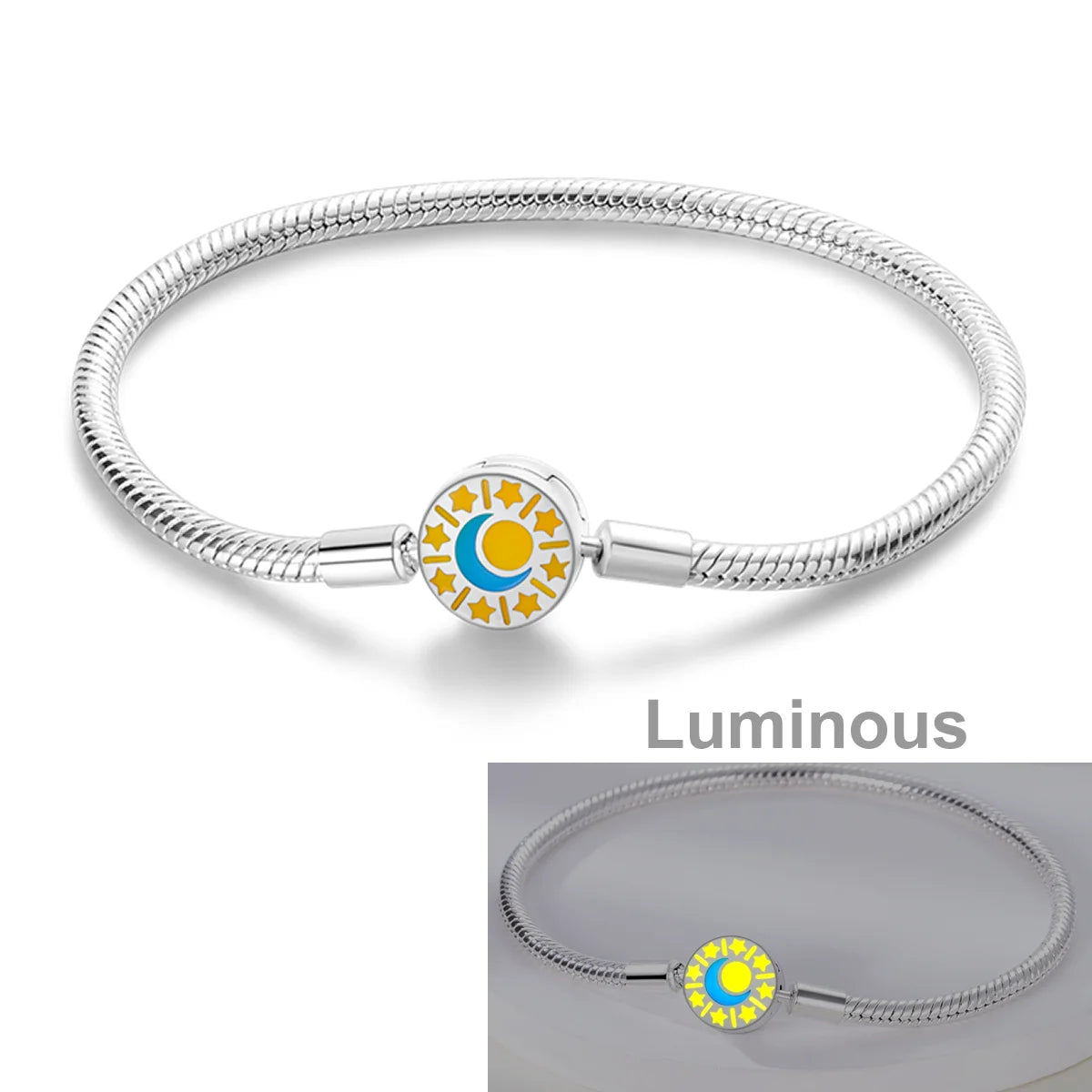 Luminous Sky Clasp Bracelet