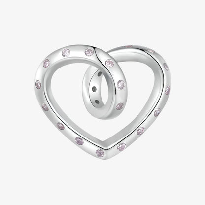 Twisted Heart Charm