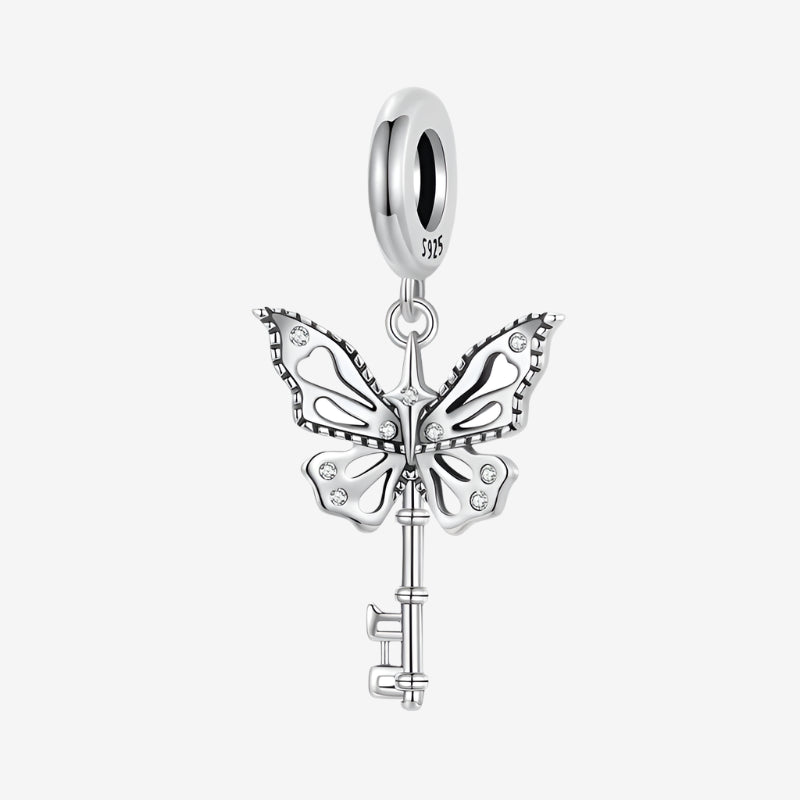 Butterfly Key Dangle Charm