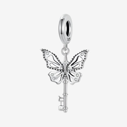 Butterfly Key Dangle Charm