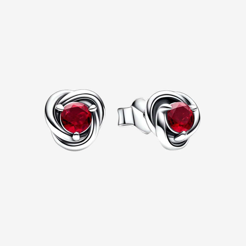 July Birthstone Stud Earrings