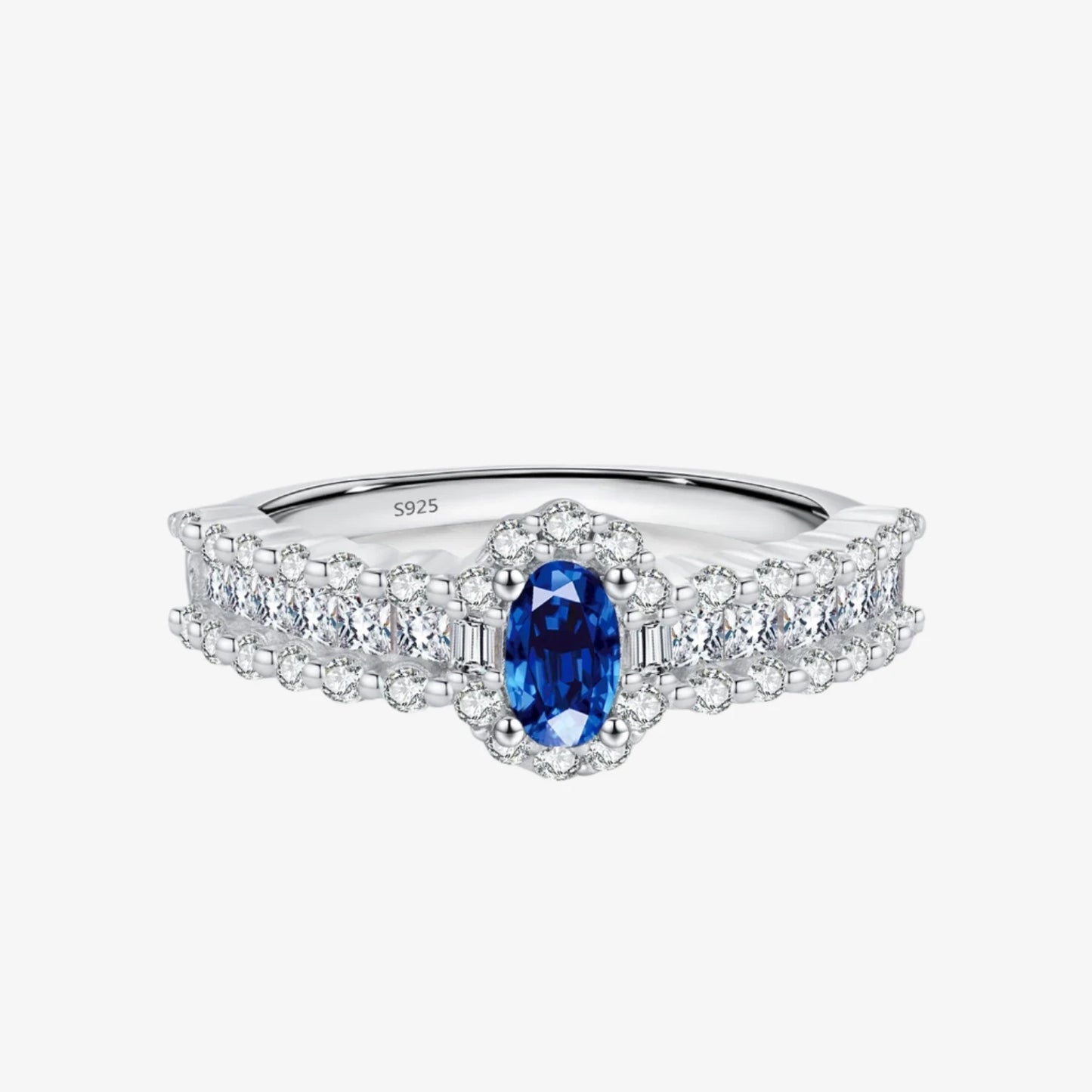 Radiant Sapphire Ring