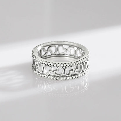 Heart of Diamonds Ring