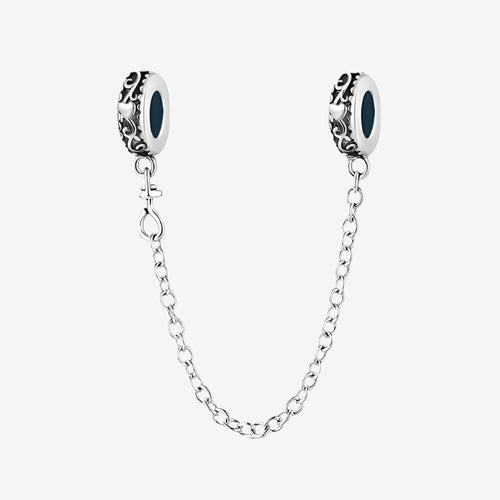 Heartlink Safety Chain Charm