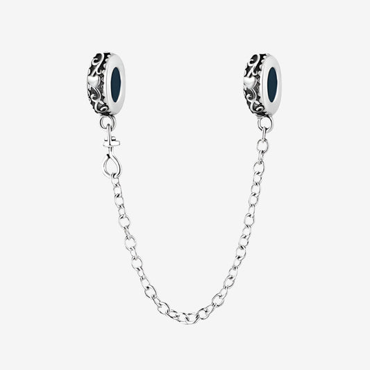 Heartlink Safety Chain Charm