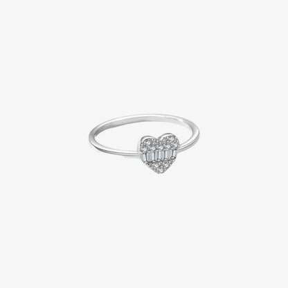 Radiant Heart Ring