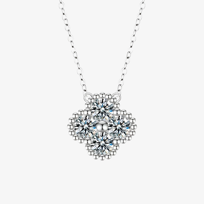 Sparkle Four Leaf Necklace