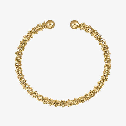 Gold Sparkle Rhythm Bracelet