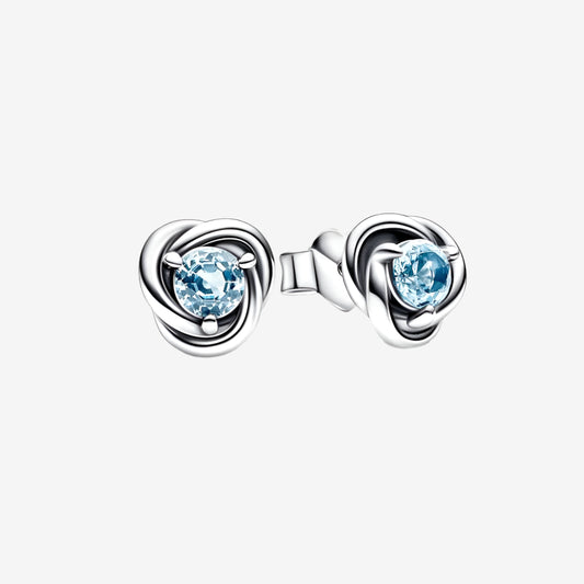 March Birthstone Stud Earrings